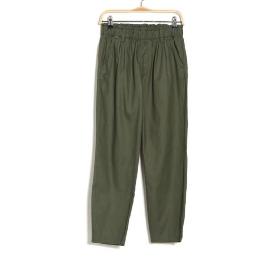 Sanctuary Lyla Paperbag Waist in Pine Green